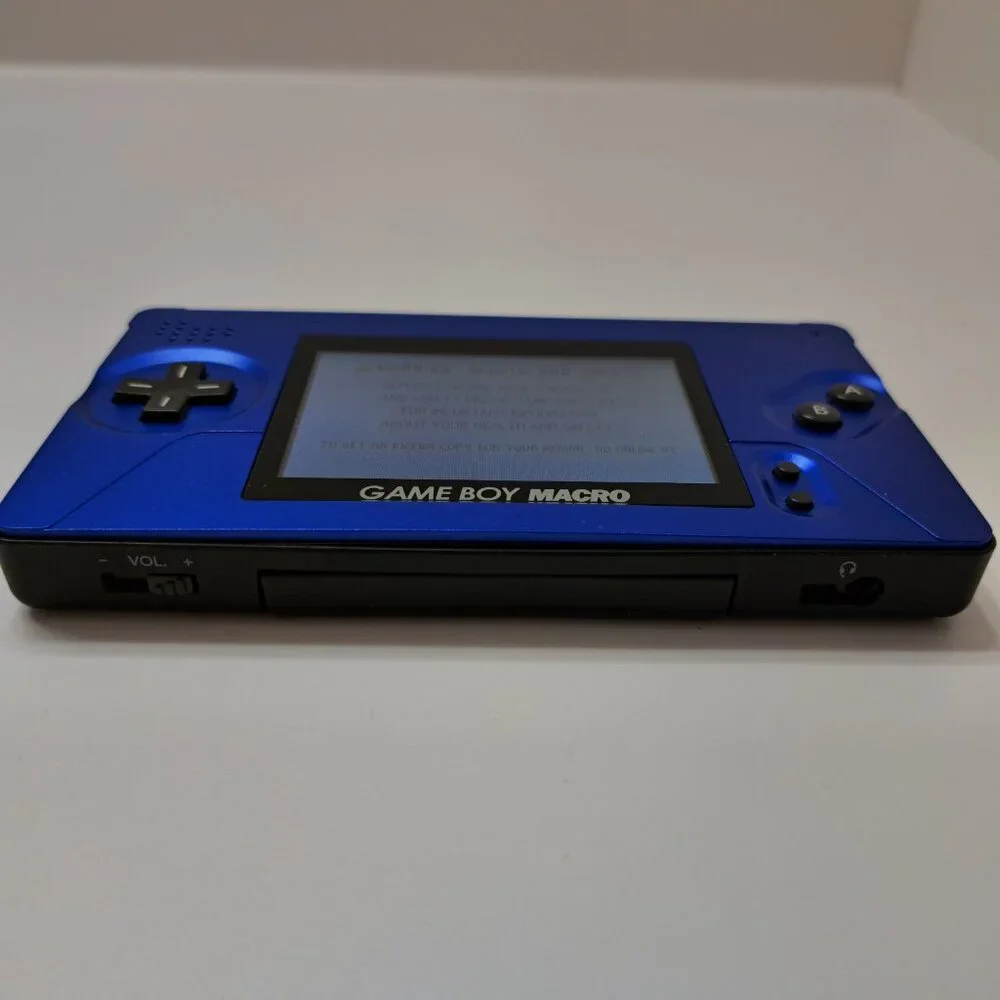 DS Lite Game Boy Advance Macro Mod (Reads and play All GBA Games) Blue